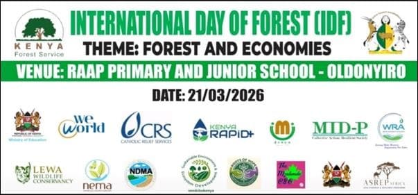 ASREP Africa marks International Day of Forests 2026 at Oldonyiro, Isiolo County