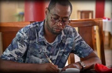 An ASREP Africa programme leader documenting indigenous knowledge and research findings in the field