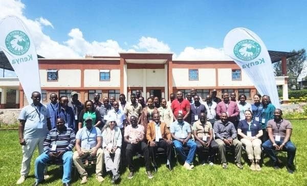 ASREP and SDZWA-K officials at the national biodiversity strategy validation meeting in Laikipia